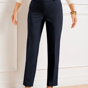 Talbots Midnight Blue Straight Leg Pants EUC